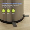 1Pcs Trash Can Wall Protector,Stop Moving Backward,Anti-Slip Pads,Self-Adhesive Bumper,Wall Spacer,Floor & Wall Protection Guard