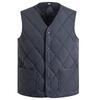 Autumn and Winter Men's Waistcoat Plus Velvet Thickened Warm Vest Cold-proof Large Size Waistcoat Dad Wear