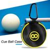 Чехол для битка Держатель для бильярдных шаров с защелкой Сумка для битка Чехол для тренировочных шаров для бильярдных шаров
