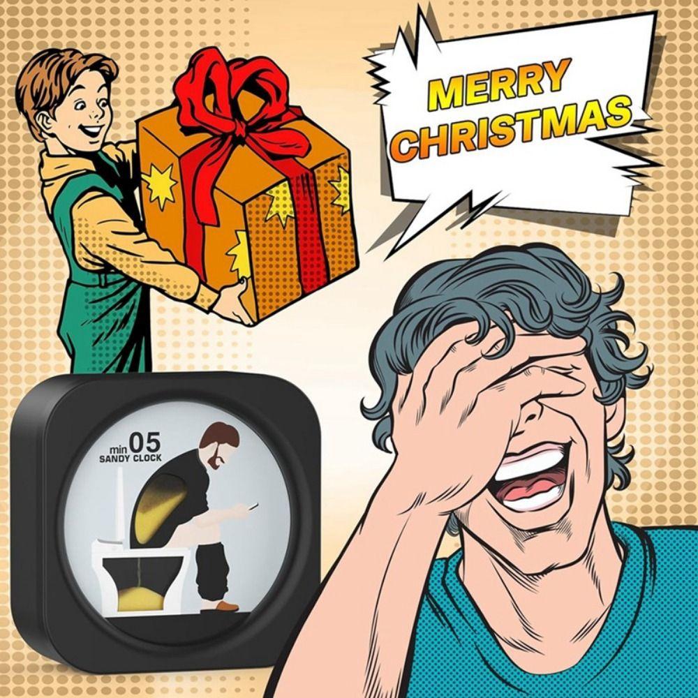 Унитаз Форма песочные часы Таймер для туалета Забавный новинка Напоминание Таймер 5 минут Песочные часы Папа