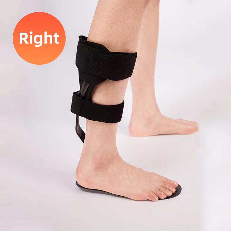 Опора для ног из углеродного волокна. Фиксированная износостойкая опора для лодыжки, подходит для пациентов с церебральным тромбозом, гемиплегией.