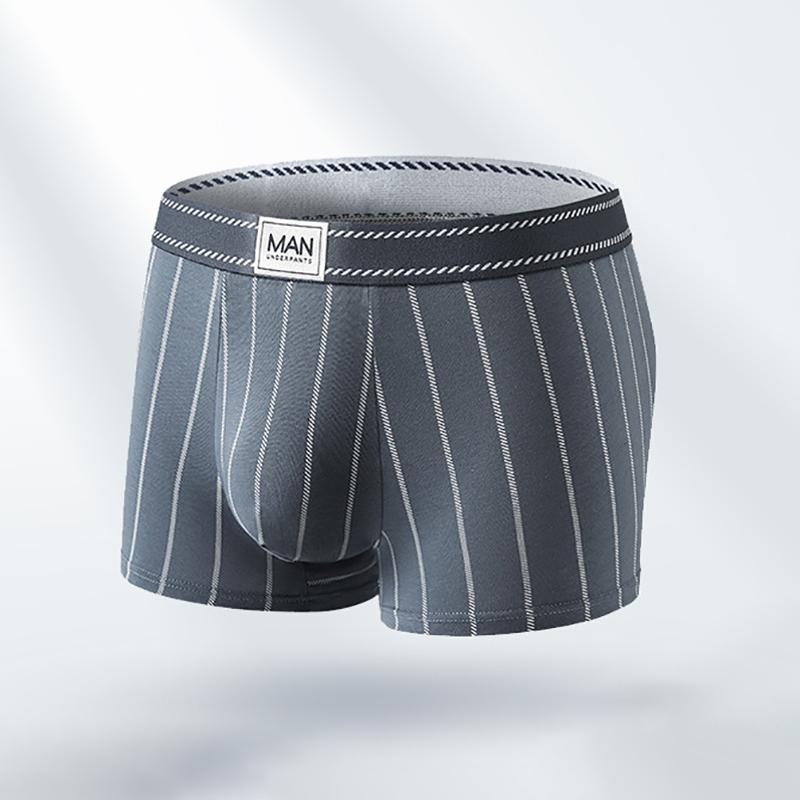 Мужское нижнее белье в полоску большого размера, трусы для мальчиков, трусы, большие боксеры, шорты большого размера, трусики Xl-4xl