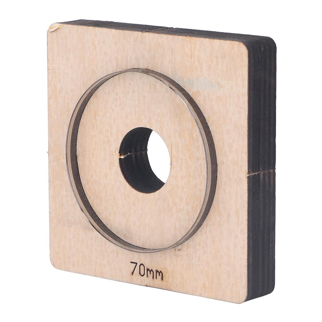 Кожаный вырубной штамп Круглая форма Пробойник Ремесленная форма Инструмент Диаметр 70 мм для бумаги резины