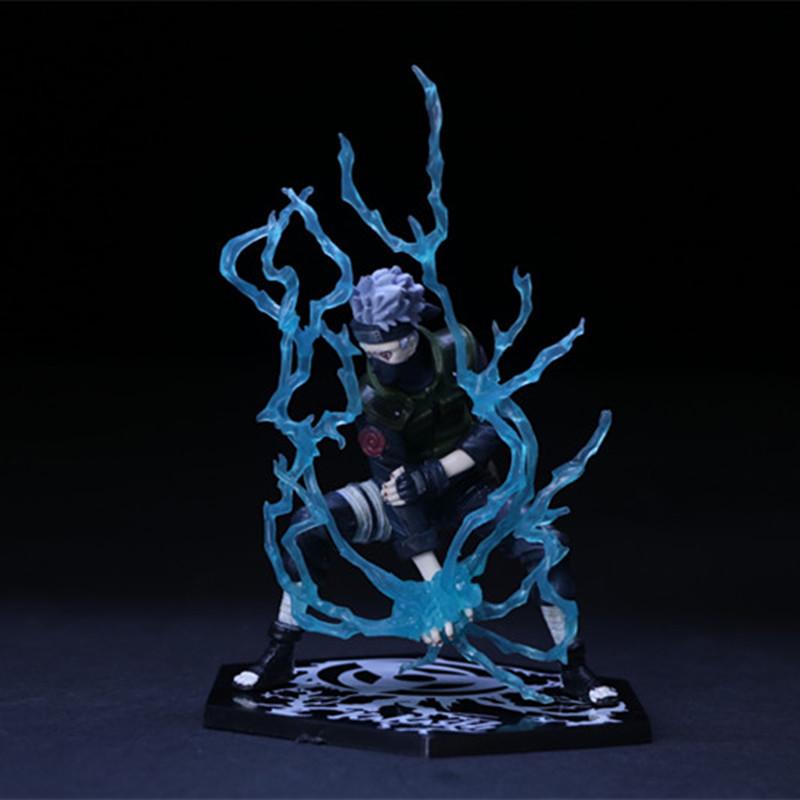 Naruto Shippuden Аниме Модель Куклы Фигурка Шикамару Райкири Какаши Фигурки Статуэтка Коллекционные Игрушки Подарки для детей Figma