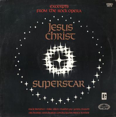 Виниловая пластинка MIKE TROUNCE MIKE ALLEN MARTIN JA Jesus Christ Superstar Фрагменты Fro SHM731 HALLMARK 1971 США Рок Б/у