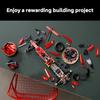 Technical 1361/1639PCS 1:8 Scale SF24 RB20 Race Car Model Assembly Advanced Construction MOC Replica Exclusive Kit Birthday Gift