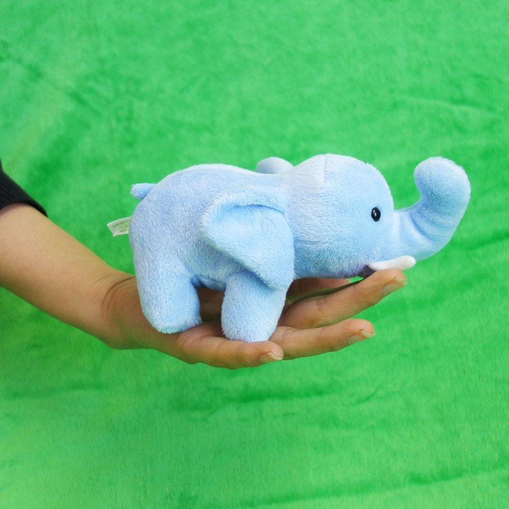 Continental Walk Friend Beans Asian Elephant Plush Toy, Height 16cm