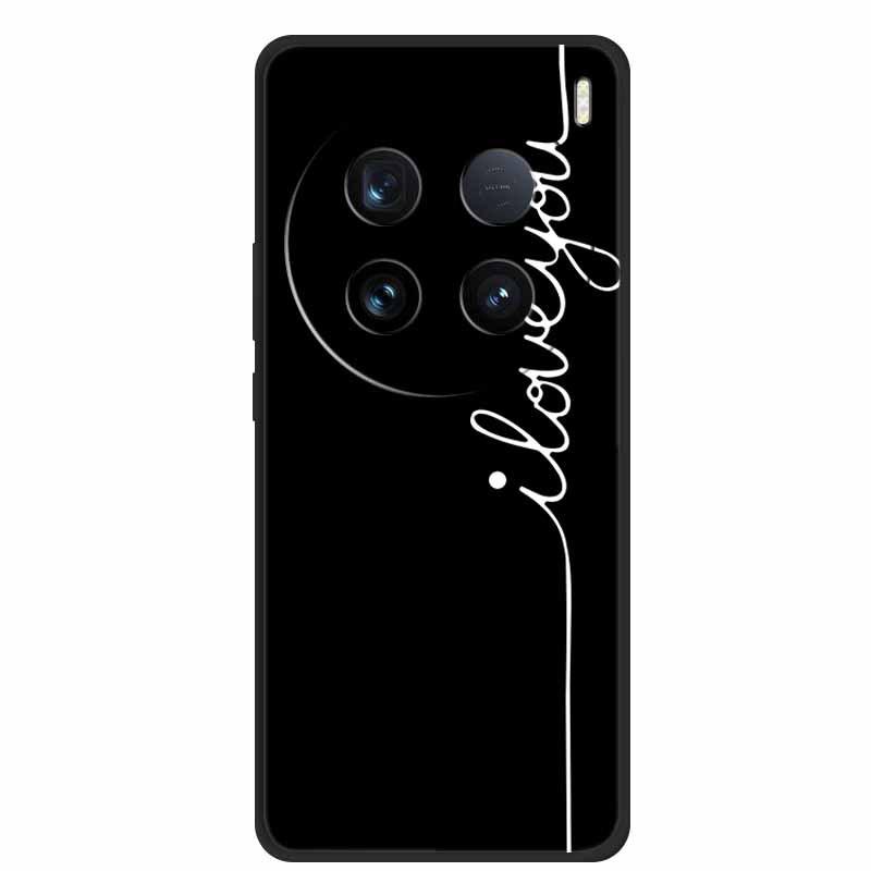 Простой противоударный чехол из ТПУ однотонный для Vivo X100 Ultra 5G