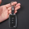 Для автомобиля Jeep Держатель для ключей Кольцо из цинкового сплава Замшевый брелок Аксессуары Для Jeep Grand Cherokee Wrangler JK Gladiator Compass Rene