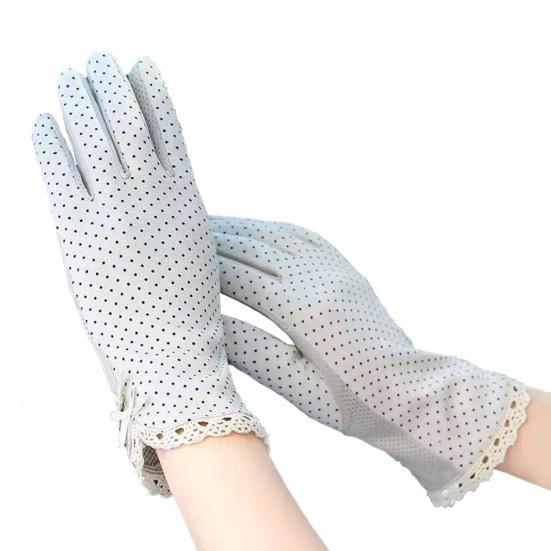 1 пара перчаток для защиты от солнца, очень мягкие, дышащие, нескользящий дизайн, впитывающие пот, эластичные, УФ-защита