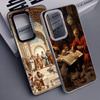 Эстетика Возрождения Искусство Живопись Мягкий Чехол для Телефона для Samsung A17 A16 A15 A14 A13 A57 A56 A55 A54 A53 A37 A36 A35 A34 A33 A26