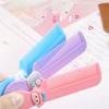 Colorful Hair Combs Hair Brushes for Baby Girls Cartoon Mini Pocket Comb Flower Chicken Travel Accessories Outside Styling Tools