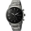 Fossil Мужские часы Townman Chronograph из серой стали FS5349