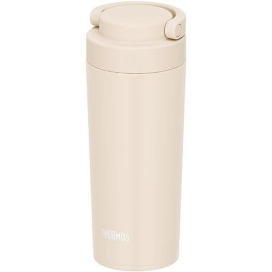 Thermos Insulated Vacuum Travel Tumbler Carry Handle 420ml Ivory JOV-421 IV
