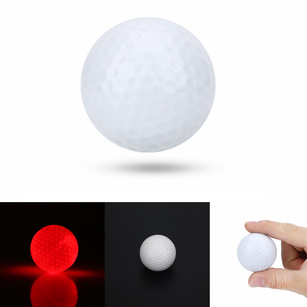 1шт электронный светодиодный мяч для гольфа для темной ночной спортивной практики