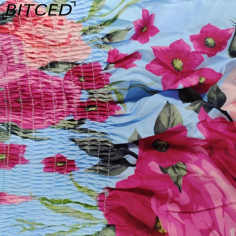 BITCED Весенний женский повседневный модный комплект для通勤 с завышенной талией, на бретелях, с юбкой полной длины