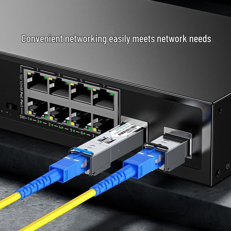 SAMZHE 10G SFP+ SC Fiber Optic Transceiver