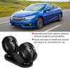 USB Dual Head Car Fan Portable Air Conditioner Auto Cooler Ventilation 12V Black