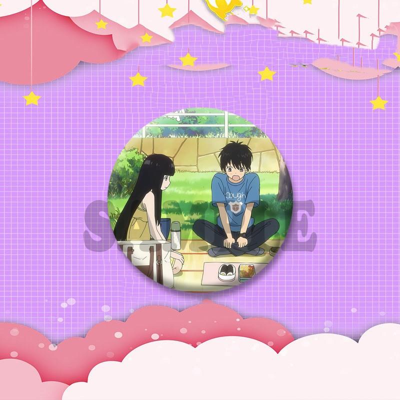 Cute Love Anime From Me To You Button Pins Sawako Kuronuma Shota Kazehaya Cartoon Badges Cosplay Brooch for Bag Hat Accessories