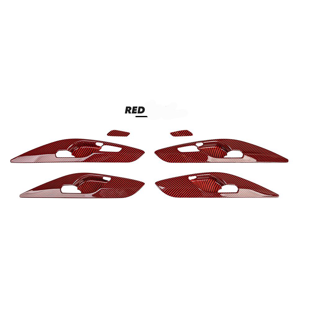 6PCS For Hyundai I30/ I30N 2017-2025 Left-hand Drive Interior Accessories Auto Interior Mouldings Inner Door Handle Cover Trim
