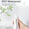 Ирригатор для полости рта Fairywill Water Flosser 5 режимов Портативная стоматологическая струя воды 350 мл Резервуар для воды Очиститель зубов USB зарядка Водонепроницаемый