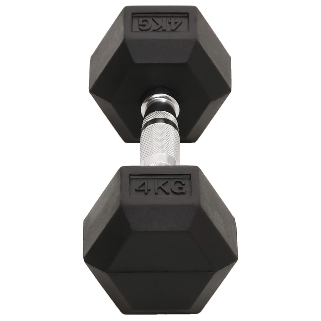Short Dumbbells 2 pcs. Total Weight 8 kg Cast Iron