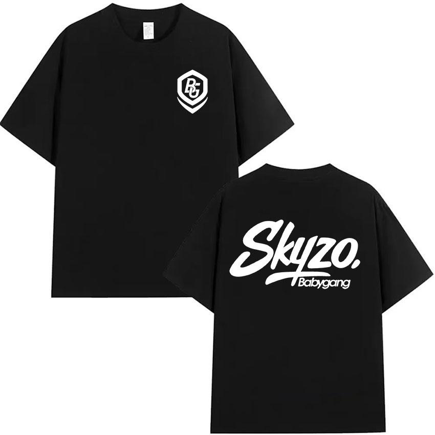 Rappeur Baby Gang Tour 2025 Album Merch Tshirts Unisex Women Clothing Hip Hop Oversized T Shirt Summer Casual Short Sleeve Tshirt