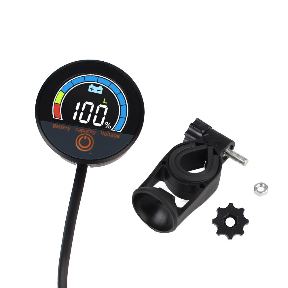Индикатор уровня заряда батареи DC7-100V Автомобильный вольтметр Тестер емкости батареи Водонепроницаемый Универсальный цифровой круговой вольтметр