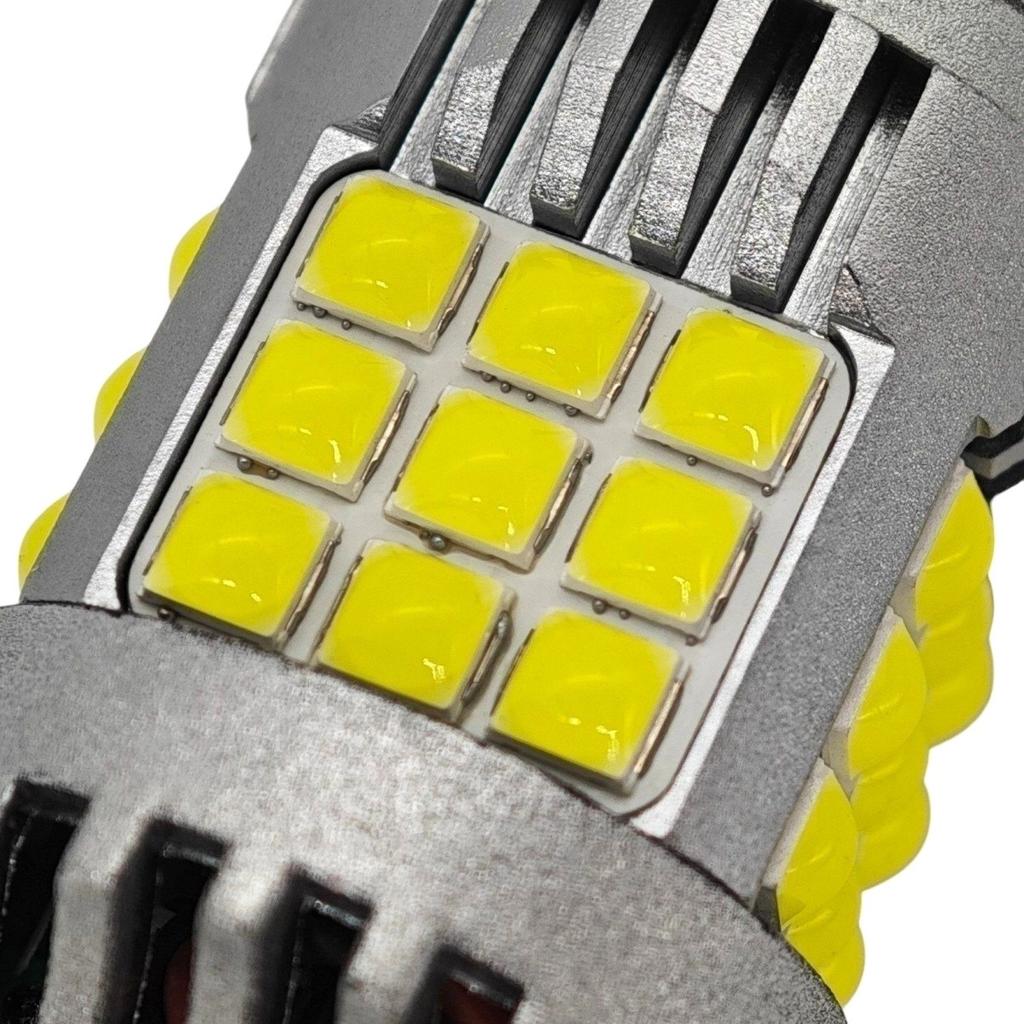 2 Pcs W21W LED 7440 Bulb 12-24V No Error 2200lm White Strong Light