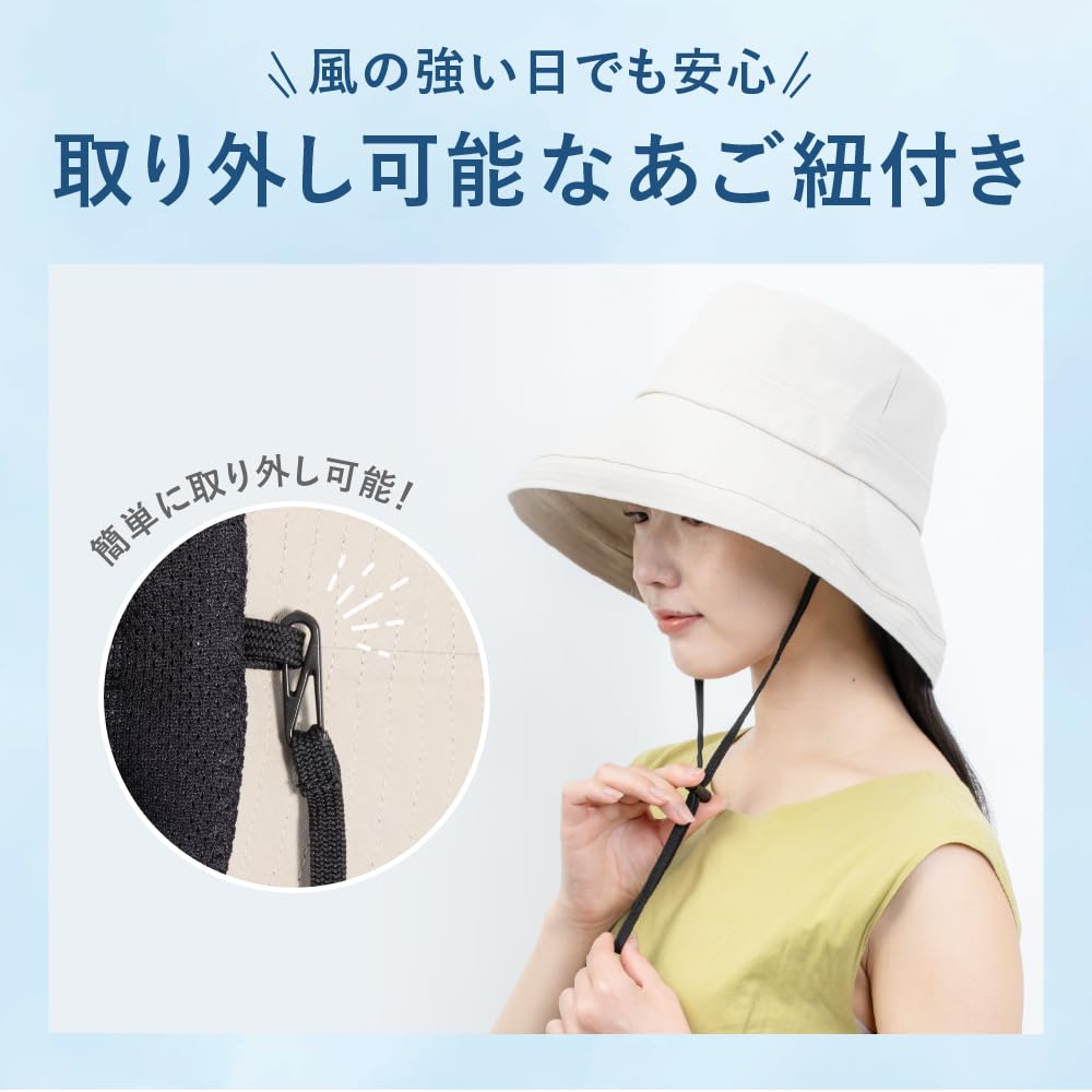 Protect U UV Protection UV Parasol Sunburn UV Small or More Heat First Class Shading Water Quick Size Removable Chin Heat Stroke Prevention [PROTECT