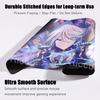 Новые Красивые Игровые Коврики для Мыши Genshin Impact с Рисунком Фурины, Игровые Офисные Нескользящие Настольные Коврики, Резиновый Ковер для Механической Клавиатуры Ноутбука