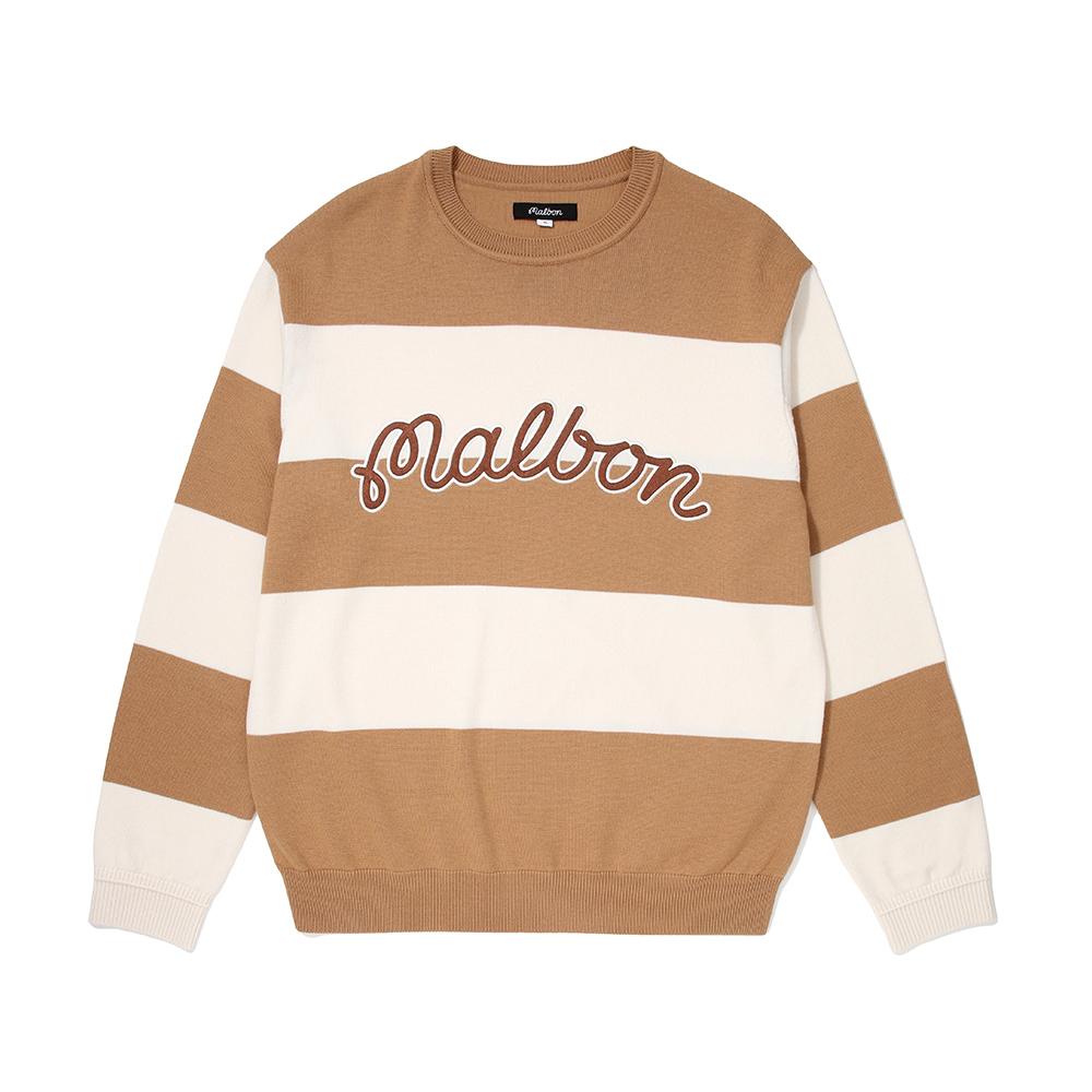 MALBON GOLF Malbon Rugby Sweater Brown (Man)