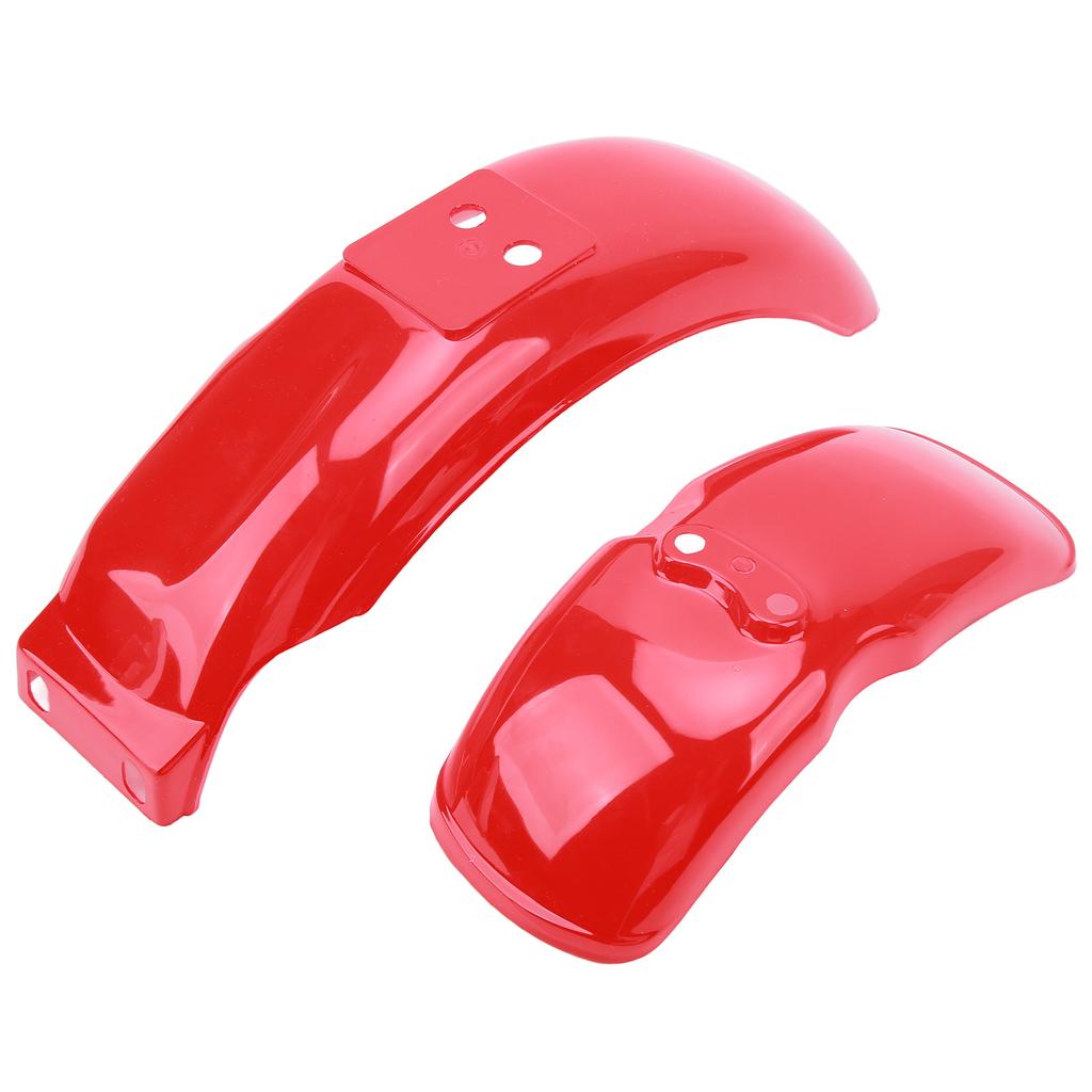 Motorcycle Fender High Gloss Red Front Rear Mud Guard Protector Fit For Z50 Z50A Z50J Z110 Z125 Bikes 8in Or 10in Wheels