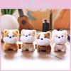 Cute Toy Puppy Keychain Animal Plush Super Soft Backpack Pendant For Teens
