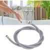 Pssopp PVC Faucet Hose, G1/2in, 1.5m, Gray, 1pc