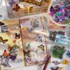 40 шт./упак. Арт-коллаж Junk DIY Скрапбукинг Серия «Бабочки» Наклейки Домашние Животные Водонепроницаемые Декоративные Наклейки для рукоделия Эстетика