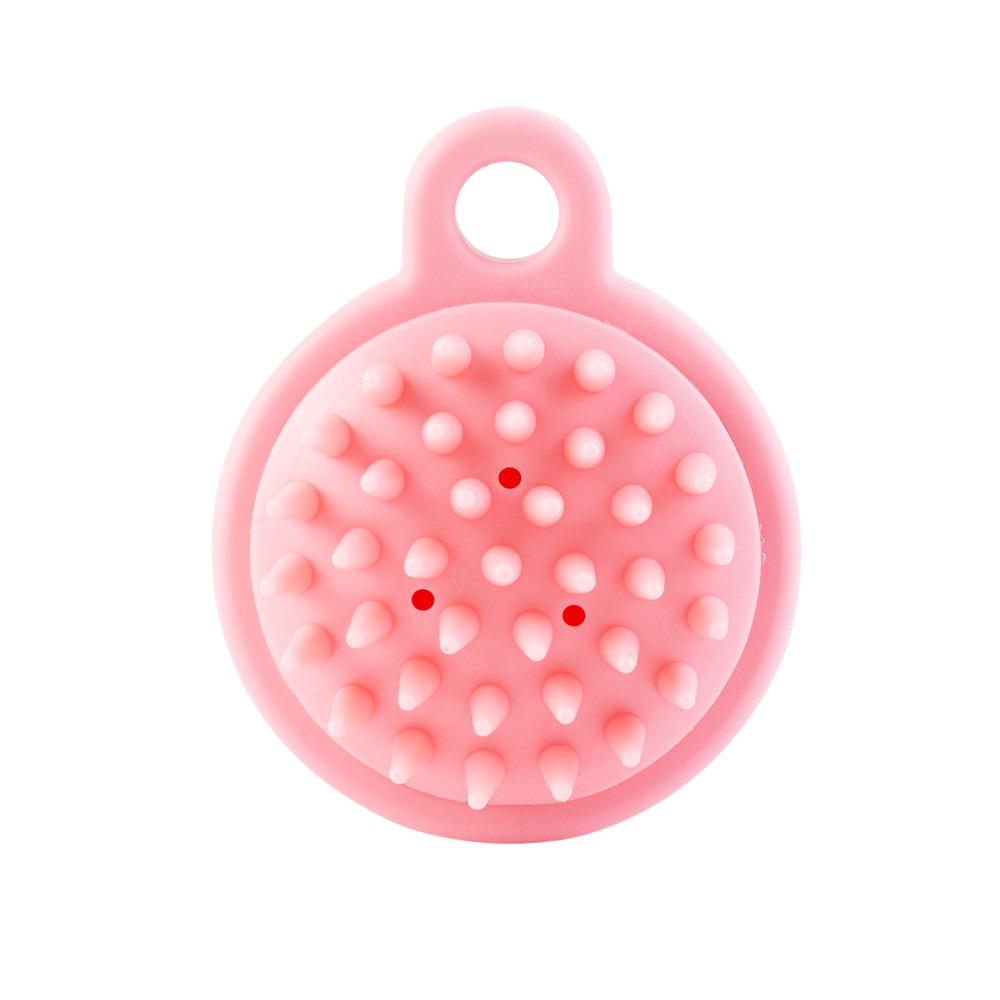 Силиконовый массажер для кожи головы: Японский шампунь и массажная щетка в комплекте