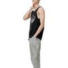 adidas Оригинальные спортивные майки с трилистником для мужчин, черные FU6005