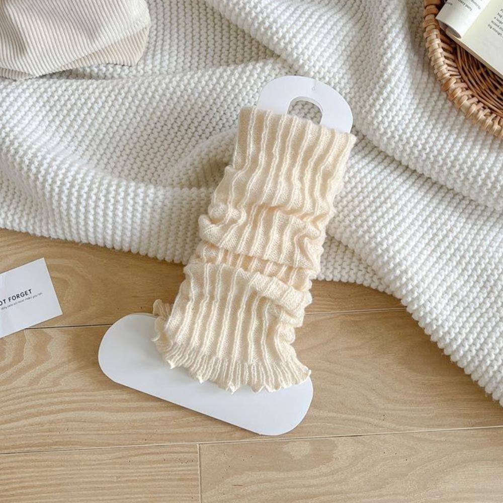 Knitting Lolitas Knitted Socks Cute Sweet Long Stockings Fashion Leg Warmers Autumn Winter