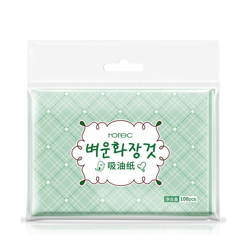 100 шт./пакет, салфетки для лица, пленка, поглощающая масло, контрольная чистящая бумага для промокания лица