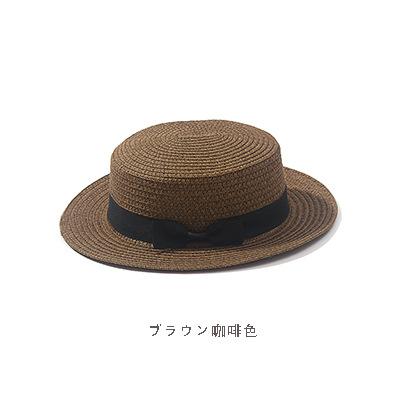 Sunscreen small round straw hat small fresh student sunshade curled edge beach hat women's versatile sun hat summer versatile