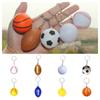 Трендовый ПУ Брелок для баскетбола Пена Футбол Детская спортивная игрушка Декоративная подвеска Активность Маленький подарок
