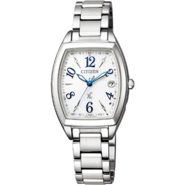 Citizen Women's ES9391-54A ( Watch xC Radio-controlled) Tonneau Watch Silver Analog