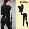 Women's High-End Autumn/Winter Yoga and Fitness Long Sleeve Set