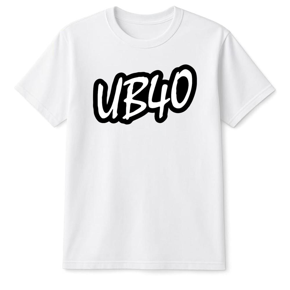 UB40 Футболка 40-летие Винтажная Для любителей музыки Подарок группе Унисекс Футболка Топ