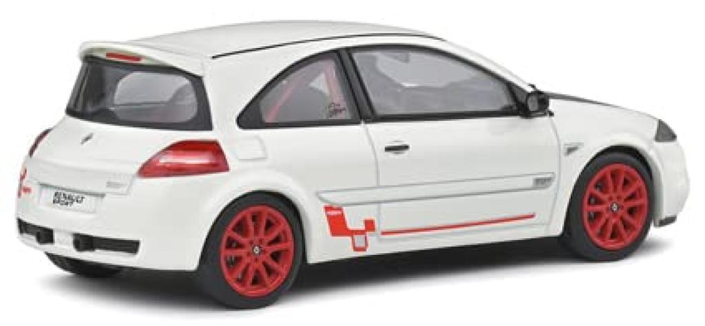 SOLID Модель автомобиля Renault Megane R26R, литая миниатюра, S4310201, 1/43 (белый)