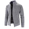 Mens Thick Warm Knit Cardigan Sweater Slim Fit Long Sleeve Winter Casual Jacket Cotton Blend