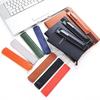 1pc Leather Adjustable Elastic Band Pen Holder, Pen Pouch For Planner, Pen Holder For Notebook, Notebook Pen Holder