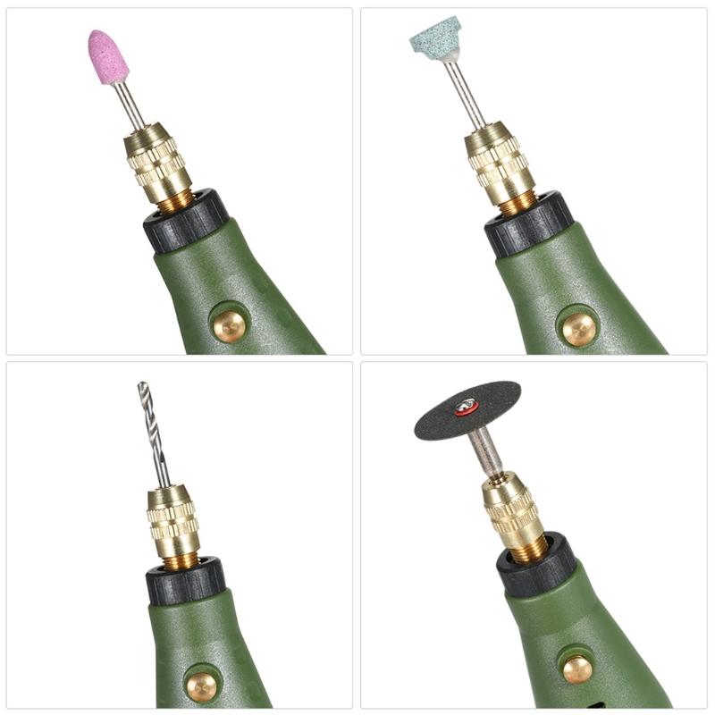 Mini Electric Drill Grinder Set Epoxy Resin DIY Crafts Jewelry Making Power Tool