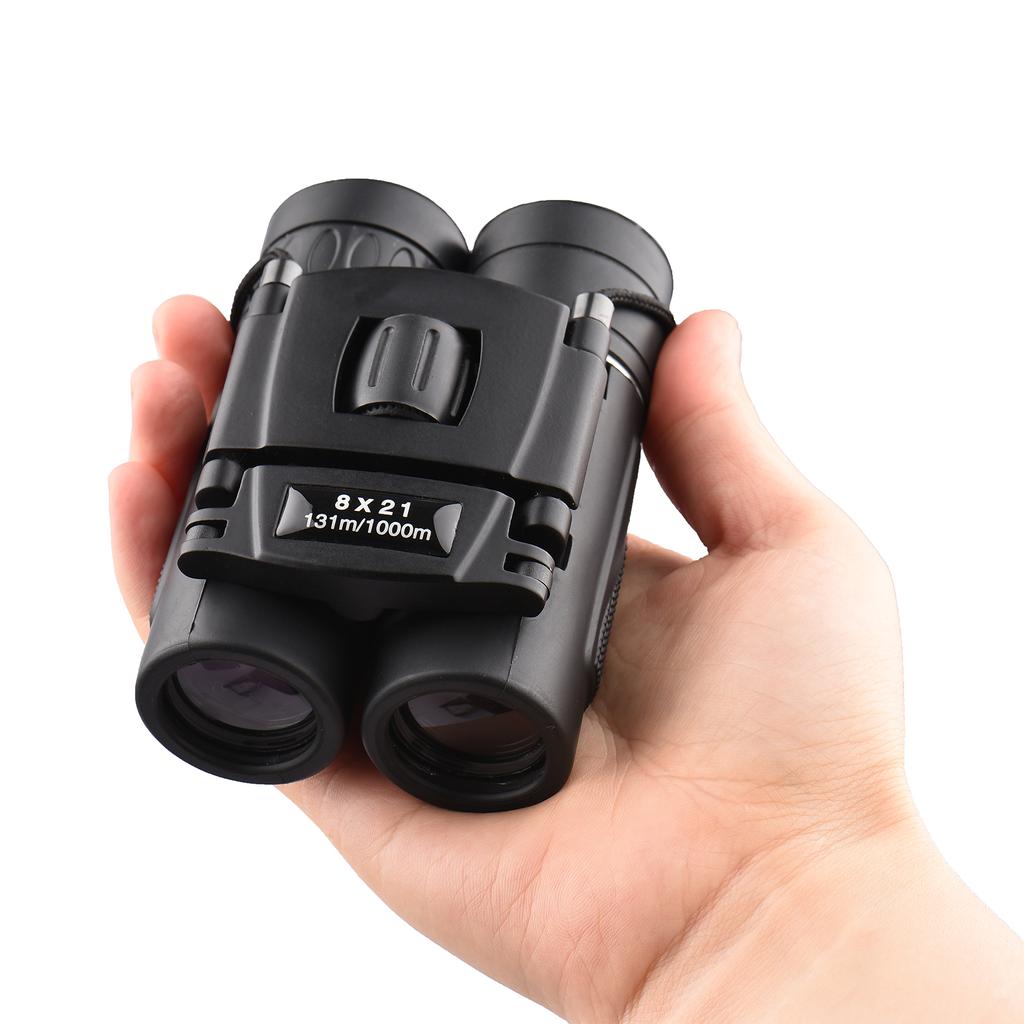 Lightweight Mini Binoculars Foldable Pocket Binoculars for Adults Kids Bird Opera Watching